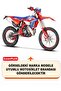 Beta Rr 300 2t Enduro Racing Lock Compatible Motorcycle Tarpaulin (Grey Color) with Connection Buckle and Elastic - 2