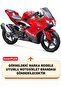 غطاء دراجة نارية متوافق مع TVS Apache RR310 (لون رمادي) مع مشبك تثبيت ومطاط - 2