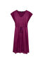 Bright texture waist tied dress - 3