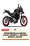 Ducati Multistrada 950 Lock Compatible Motorcycle Tarpaulin (Grey Color) with Connection Buckle and Elastic - 2