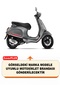 Vespa Sprint 50 Motorcycle Cover (Rear Bag Compatible-Black Color) - 3