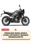 Husqvarna Svartpilen 125 Lock and Rear Bag Compatible Motorcycle Tarpaulin (Grey Color) with Connection Buckle - 2