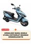 Arora Freedom 125 Lock Compatible Motorcycle Tarpaulin (Gray Color) with Connection Buckle and Elastic Band - 2
