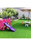 FFD Thick Artificial Grass Turf 2x4M | Realistic Synthetic Lawn Mat with Drainage – Durable - 7