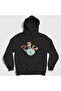 Unisex Black Fox Le Petit Prince Little Prince Hooded Sweatshirt 566510Tt
