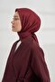 وشاح جاكار إيطالي مخطط - أحمر كلاريت - 2