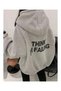 Think I' Am Fai̇li̇ng Oversize Unisex Hooded Sweatshirt