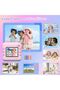 fun Kids Camera Instant Print, Instant Camera for Kids Camera with 3 Rolls of Print Paper & 5 - 8