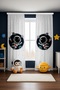 Adventurer Little Astronaut Patterned Children's Baby Room Background Curtain (Single Wing Pricing) - 3