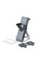 4‑in‑1 Foldable Vegetable Slicer & Grater with Safety Guard & Storage Container