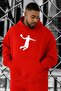 3 Yarn Combed Cotton Basketball Printed Oversized Sweatshirt