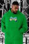 3 Yarn Combed Cotton Game Console Printed Oversized Sweatshirt