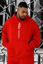 3-Ply Combed Cotton Text Printed Oversized Sweatshirt