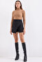 Women's Turtleneck Knitwear Sweater Beige 1221 - 2