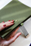 Executive Vegan Leather Notebook. 19X25 Cm. 100 Grams. 176 Pages. Edge Gilded Green - 2