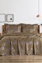 Ares 3 Piece Double Pique Set 230X250 Brown