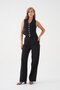 Black Classic Vest Pants Suit
