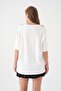 Basic Plain Chain Model T-Shirt - 4