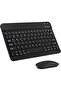 Ultra-Slim Bluetooth Keyboard and Mouse Combo Rechargeable Portable