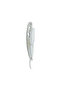 Fontenay Razor Blade Attachable Steel Beard Razor with Cover - Stainless Shiny Gray - 2