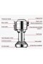 Electric Grain Mill Grinder, High-Speed Stainless Steel Pulverizer for Spices, Coffee, Cereals - 6