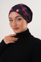 Patterned Hijab Cross Swimming Cap Sea Pool Sports Cap Daily Use Hijab Swimsuit Shawl Scarf - 4