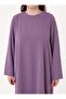 طقم مكون من قطعتين من Aerobin Basic Tunik&Pants مقاس كبير - أرجواني - - 3