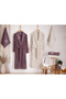 10-Piece Couple Bathrobe Set 100% Turkish Cotton Fragranced Family Bathrobe & Towels Gift Set