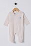 U.S Polo Assn Usb2337 Baby Boy Booties Jumpsuit