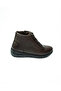 Z396 Brown Leather Elastic Women's Boots - 2