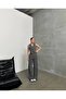 Women's Full Fit Cherry Elegance High Waist Palazzo Trousers - 4