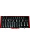 1/2 Long Short Cool Socket Set 35 Pieces Metal Boxed - 2