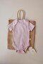 Ribbed Combed Cotton Baby Girl Bodysuit