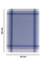 Pöti Checkered 6-Piece Drying Cloth, Kitchen Towel, Serving Napkin, Nutrition Cover 45X60 cm - 5