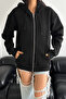 Unisex Zippered Hooded Sweatshirt – Casual Street Style - 2