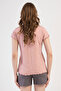 Women's Viscose V-Neck Short Sleeve Shorts Pajama Set, 409285 - 4