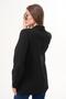 Women's Single Button Double Pocket Blazer Jacket 255258 - - 5