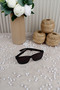 Black Bride Groom Glasses Party Accessory Wedding Engagement Photo Shoot Henna Bride Groom - 3