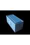 11.5x5x5.5 سم. نموذج منظم معدني على شكل حاوية MOL - 6
