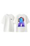 Uchiha Itachi 11 Design Back Printed Cotton White Oversize T-Shirt