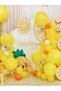 Yellow Balloons 25 Pieces Pastel Colors Vibrant Decoration and Event Decoration Set Birthday - 6