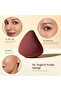 Pebble Flawless Face Kit T505 Jumbo Flat-Top Foundation Brush + 3 Latex-Free Blender Sponges Profess - 6