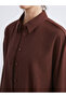 Textured Oversize Women's Shirt - 3