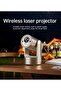 Mini Smart 4K Projector, Rechargeable WiFi Bluetooth, Remote, Portable Home/Outdoor Movie Use - 5
