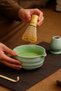 4-Piece Matcha Set Bowl Spoon Whisk Holder Bamboo Whisk Beater and Bamboo Spoon Mt217 - 3