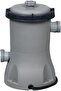 Power Steel Swimming Pool Complete Set | Above Ground Rectangle Paddling Pool, 13'3" - 7