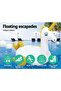 Inflatable Ride On Supersized Unicorn Pool Float Lilo Toy, Multicolour - 2