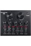 NEW V8 Intelligent Volume Adjustable Live Audio Mixer Sound Card with Microphone - 5