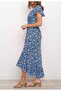 Women Casual Midi Dress-Small - 3