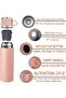 NEW Vacuum Insulated Flask 500ml/17.6oz Stainless Steel Thermo-Bottle with Cup for Coffee Water Hot - 4